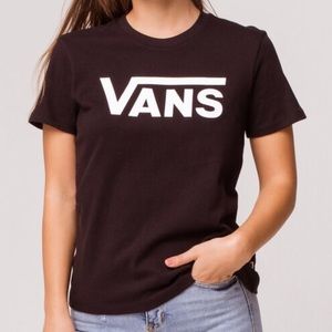 VANS super soft scoop neck tee LARGE